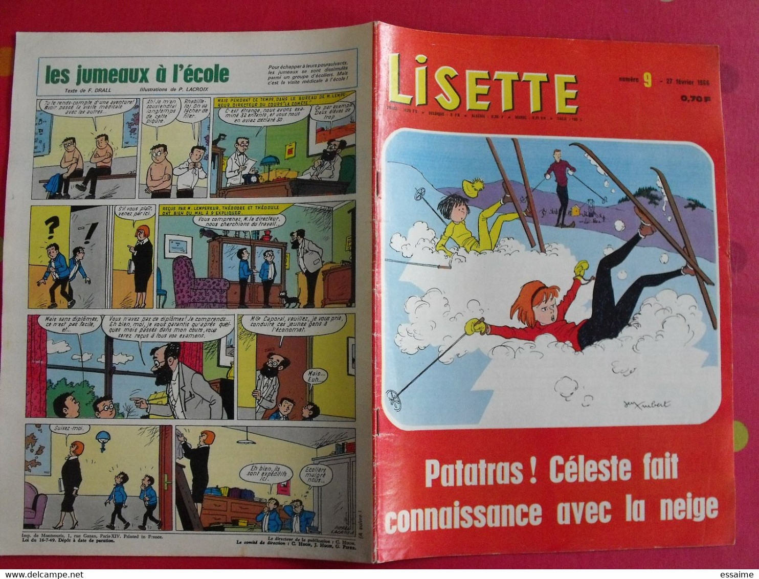 Lisette. 22 n° de 1966. lacroix lay tiky fusco francey marcello dufossé trubert. à redécouvrir G.H.