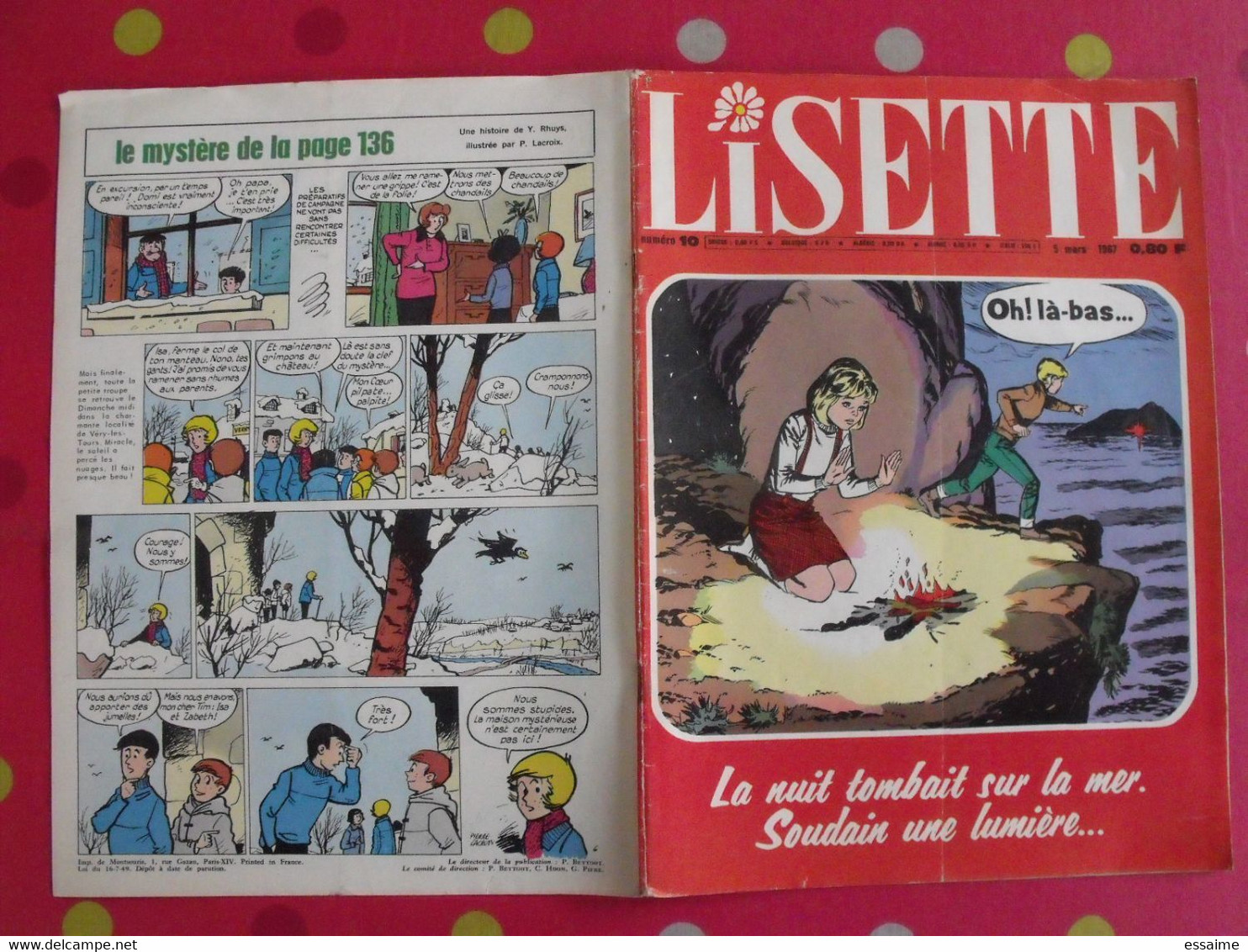 Lisette. 16 N° De 1967. Lacroix Lay Tiky Fusco Francey Marcello Dufossé Trubert Dutronc. à Redécouvrir G.H. - Lisette