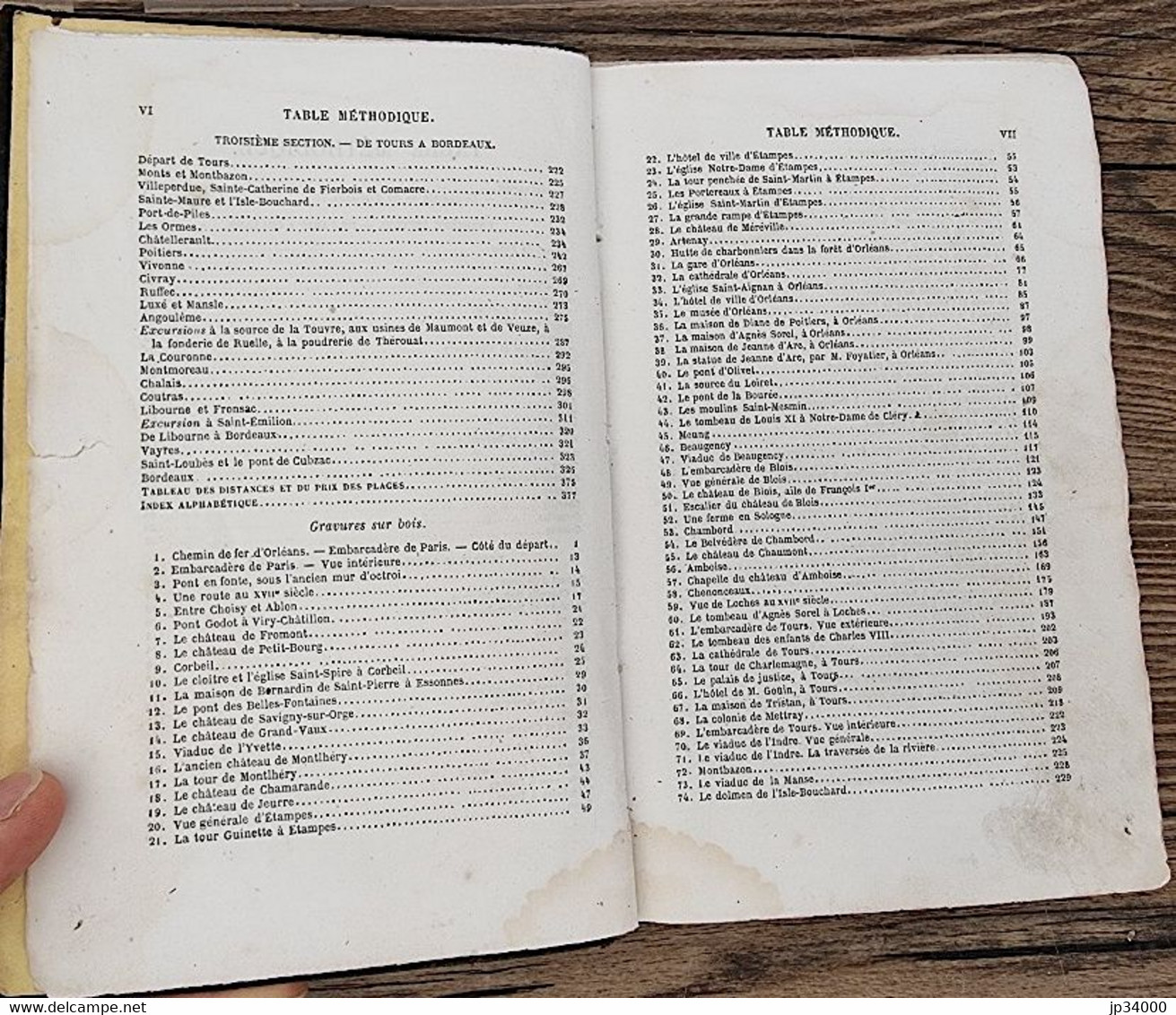 Adolphe JOANNE: Guide De Paris à Bordeaux. Cartes, Plans Et 117 Gravures.1865 - Non Classés