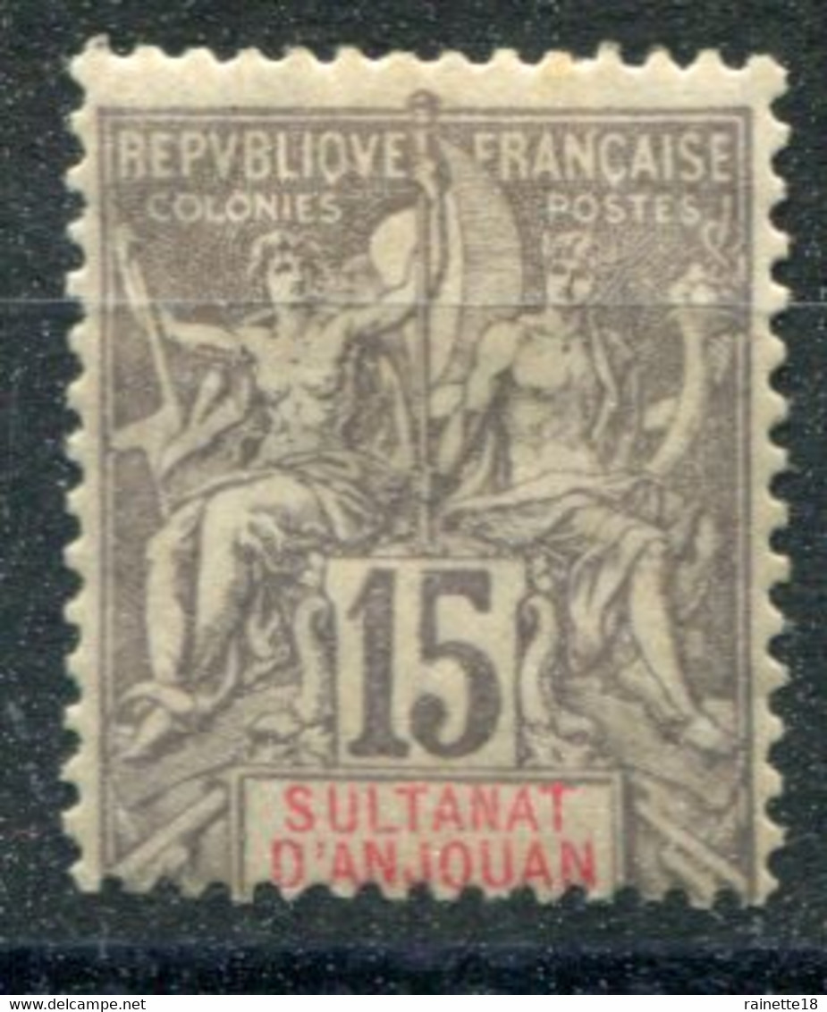 Sultanat D'Anjouan        15 * - Neufs