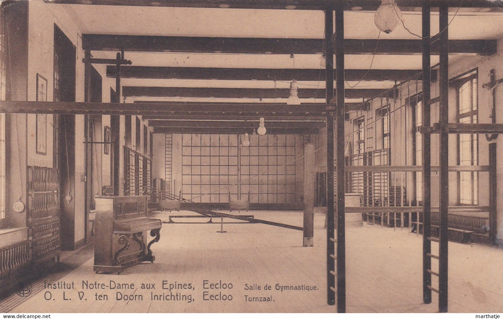 Institut Notre-Dame Aux Epines - Eecloo-Salle De Gymnastique - O.L.V. Ten Doorn Inrichting, Turnzaal - Eeklo