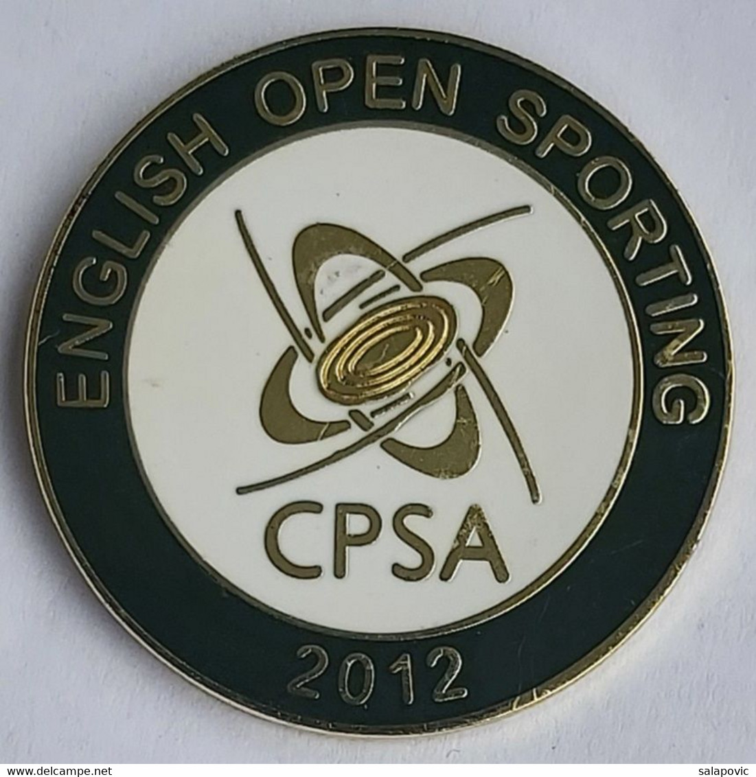 English Open Sporting (CPSA) Clay Pigeon Shooting Association 2012 Archery Shooting PINS BADGES A5/4 - Tir à L'Arc