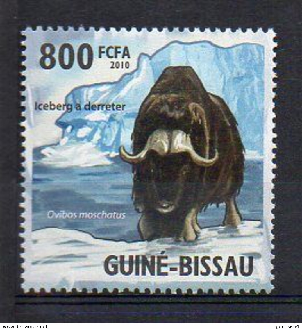 Polar Fauna - (Guinea Bissau) MNH (3W0273) - Behoud Van De Poolgebieden En Gletsjers