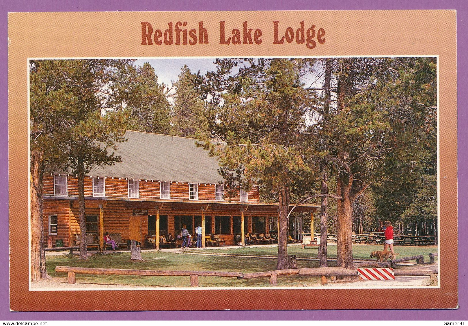 Redfish Lake Lodge - Located By The Shore Of Redfish Lake, Has A Superb View Of Idaho's Sawtooth Mountains - Altri & Non Classificati