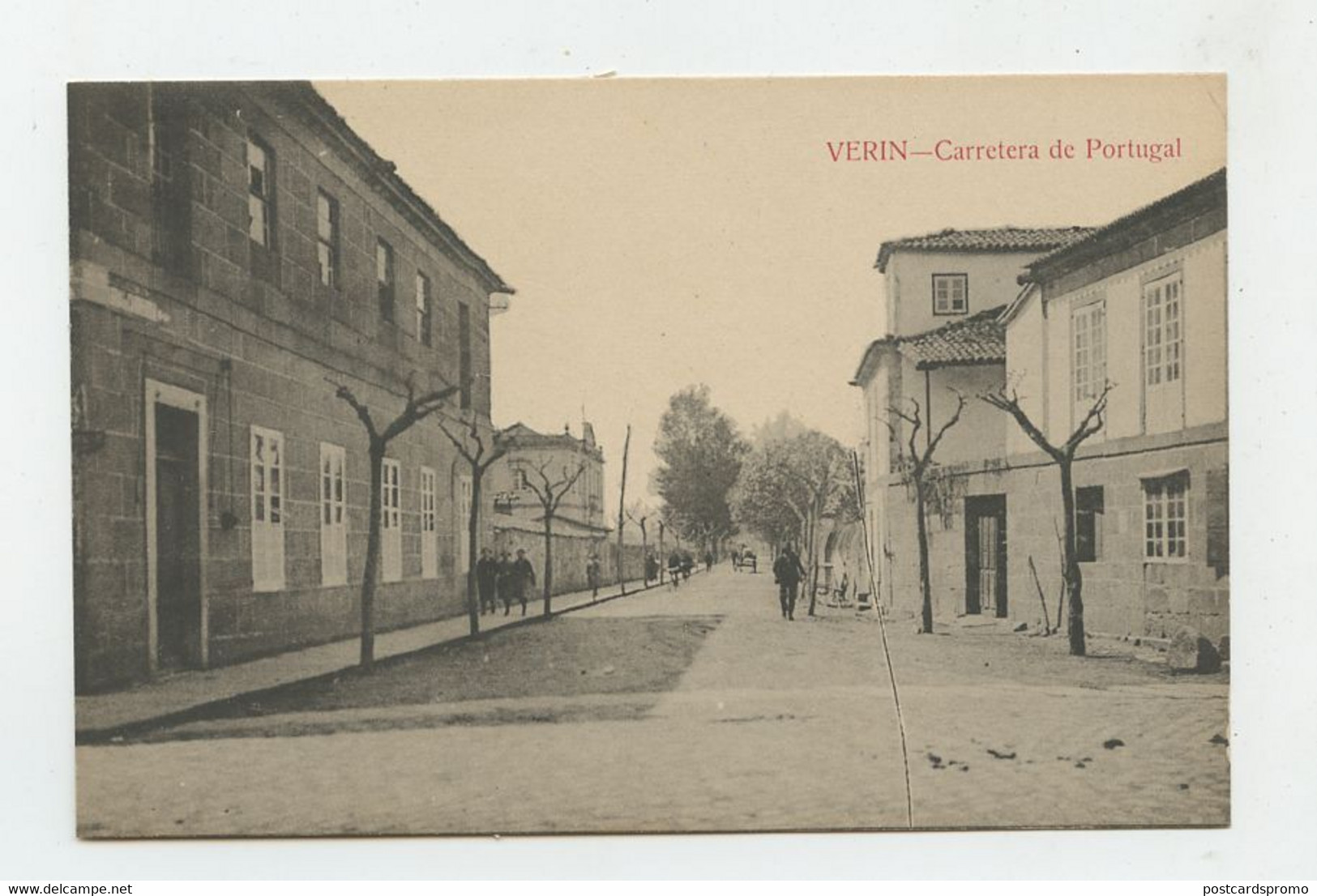 VERIN, Galicia, Orense - Carretera De Portugal   ( 2 Scans ) - Orense