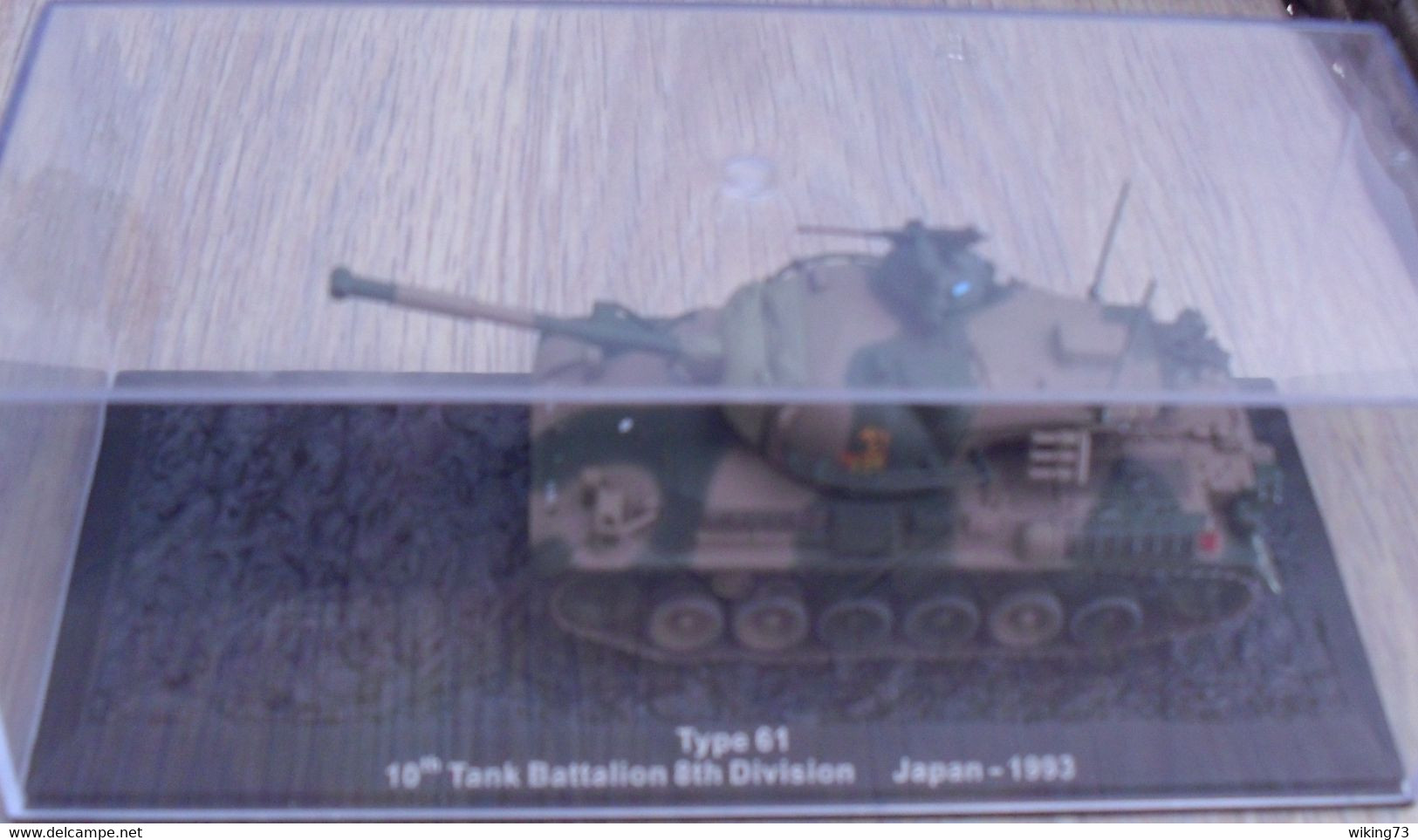 Miniature De Char De Combat - Type 61 - Japon - 1993 - Blindé - Altaya - Neuf - Chars