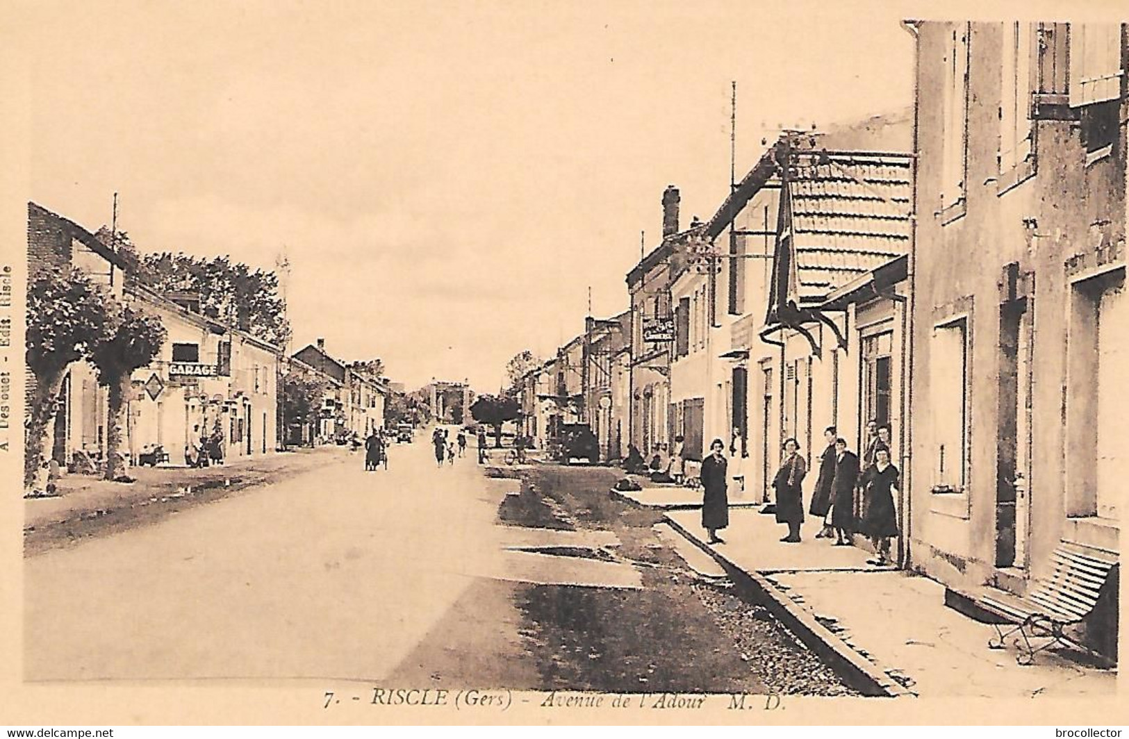 RISCLE  ( 32 ) - Avenue De L' Adour - Riscle