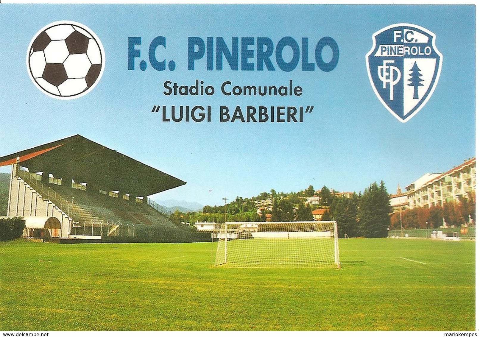 PINEROLO ( TO )_F.C. PINEROLO_Stadio Comunale "LUIGI BARBIERI"_Stadium_Stade_Estadio_Stadion - Stades & Structures Sportives