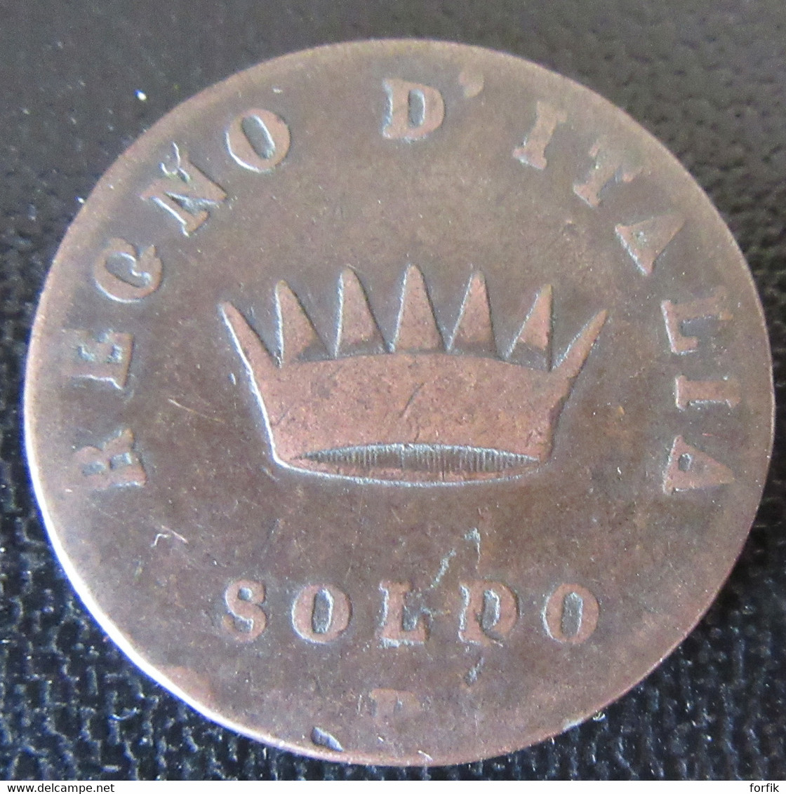 Italie / Italia - Monnaie 1 Soldo 1808 B Napoleone Imperatore E Re - Napoléonniennes
