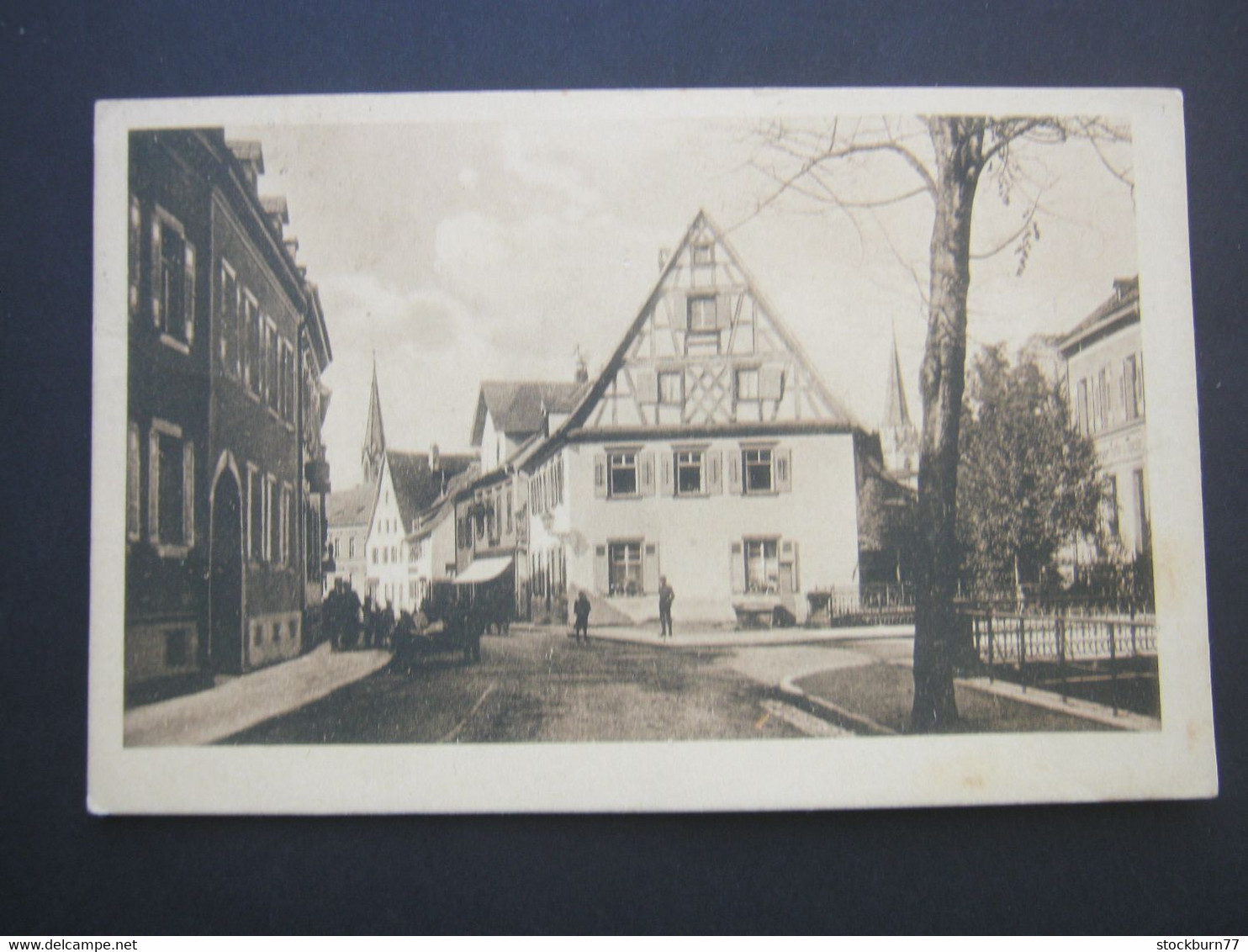 Emmendingen, Strasse   ,  Schöne Karte 1920 - Emmendingen