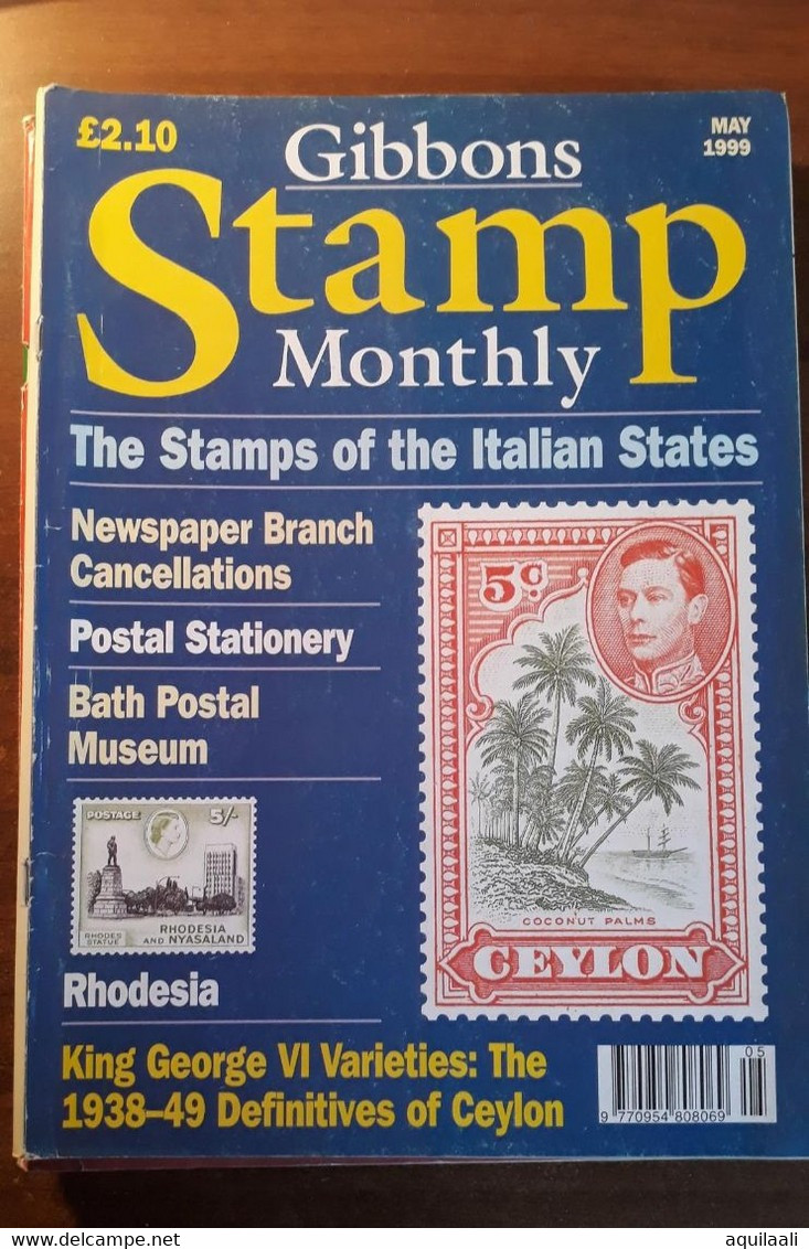 S. GIBBONS "STAMP MAGAZINE". EDIZIONE MAGGIO 1999. - Anglais (àpd. 1941)