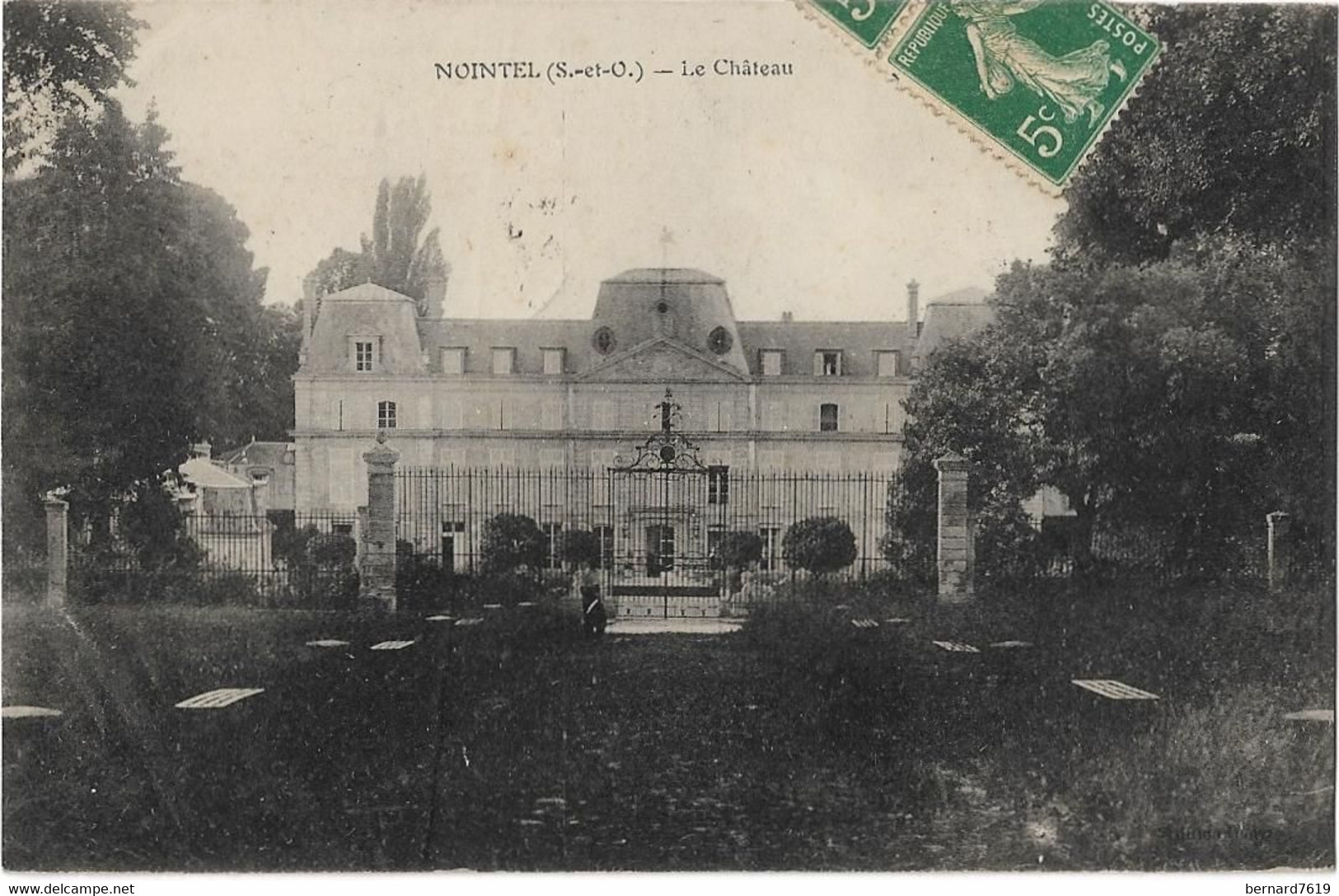 95  Nointel  -    Pres Presles -     Le Chateau - Nointel