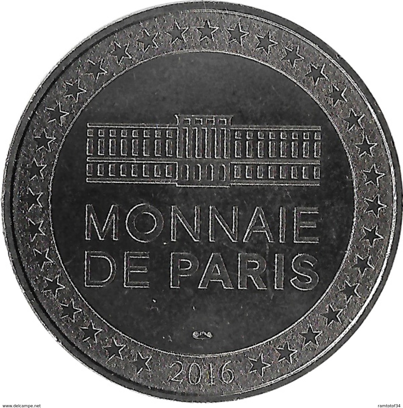 2016 MDP364 - LE CARRE D ENCRE 6 (Argent) - 7ème Anniversaire / MONNAIE DE PARIS - 2016