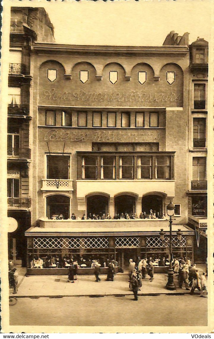 038 621 - CPA - Belgique - Bruxelles - Aux Armes Des Brasseurs - Cafés, Hoteles, Restaurantes