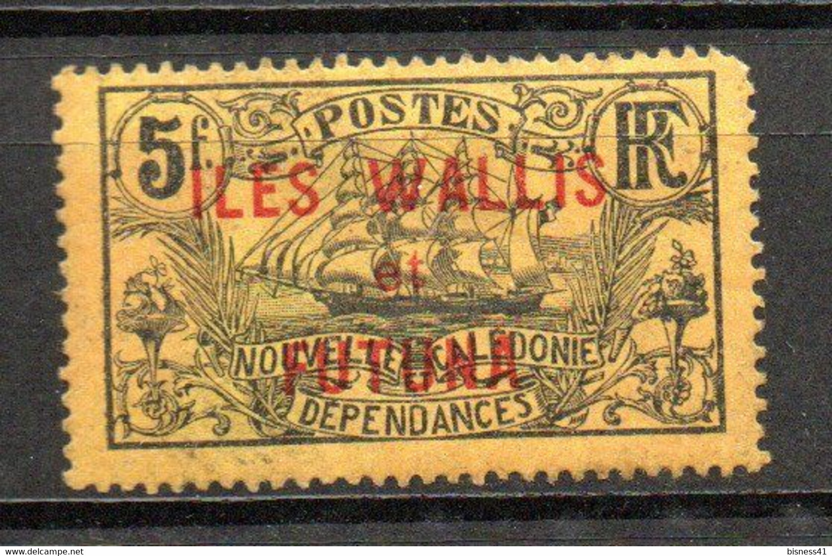 Col24  Colonies Wallis Et Futuna N° 17 Neuf X MH Cote 19,00€ - Neufs