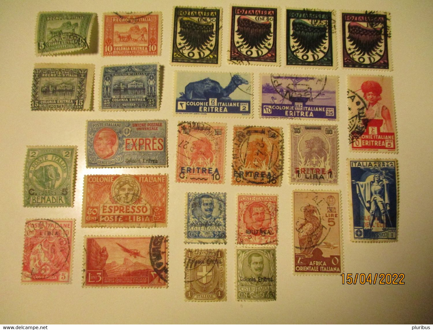 ITALY SMALL LOT OF BETTER STAMPS OF OCCUPATION , ERITREA LIBIA BENADIR AFRICA ORIENTALE RODI  EGEO , 1-38   ,  0 - Otros & Sin Clasificación