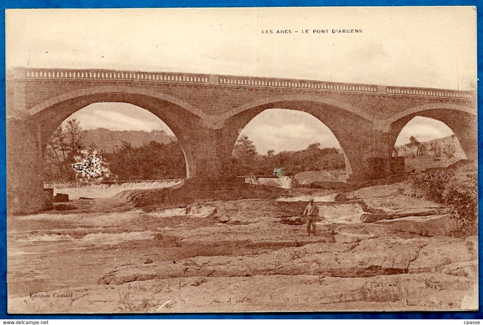 CPA 83 LES ARCS Var - Le Pont D'Argens - Les Arcs