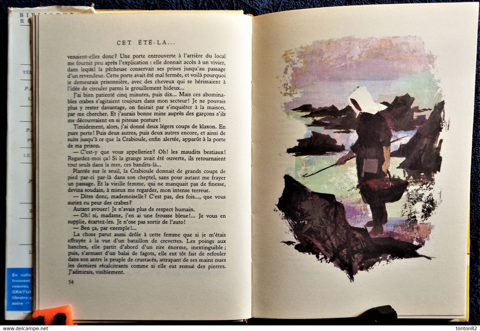 Saint-Marcoux - Cet été-là ... - Bibliothèque Rouge et Or n° 613 - ( 1961 ) .