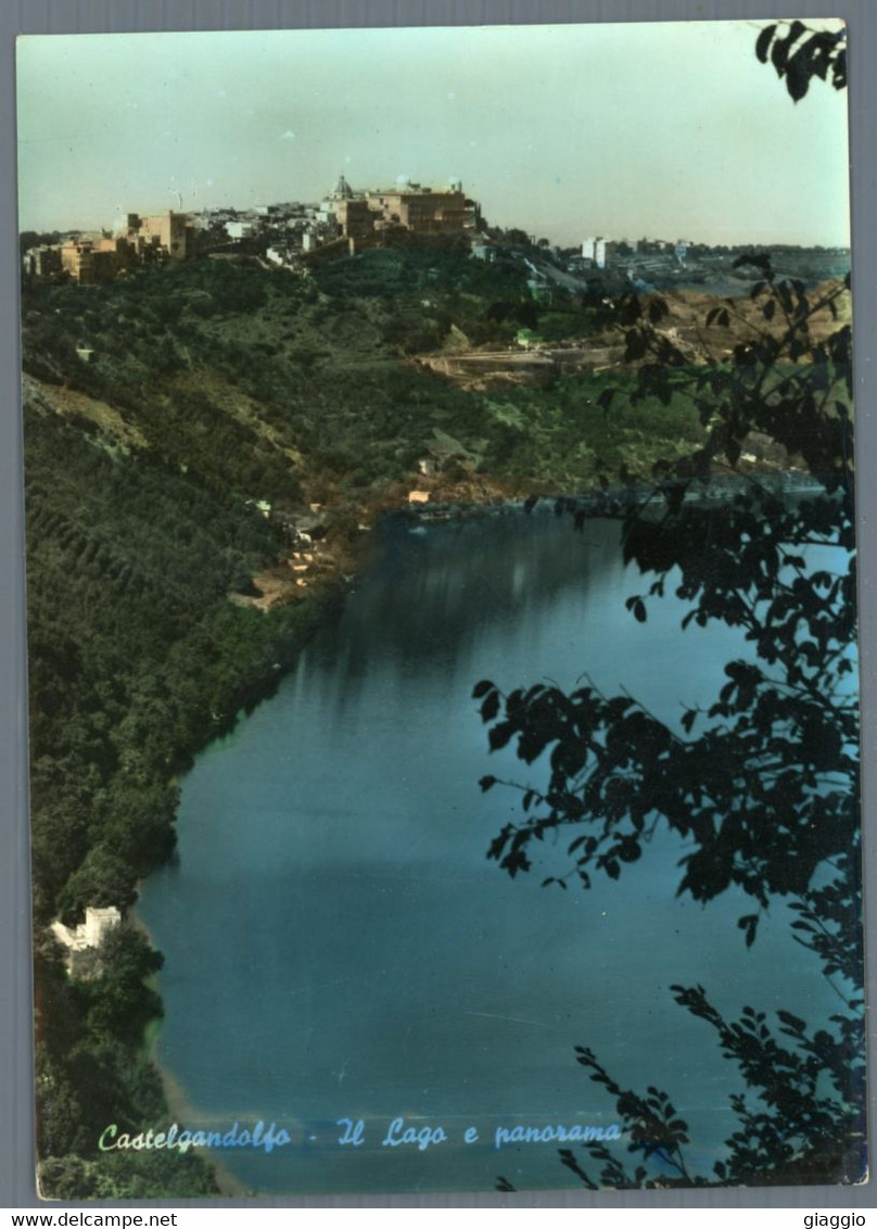 °°° Cartolina - Castelgandolfo Il Lago E Panorama Nuova °°° - Velletri