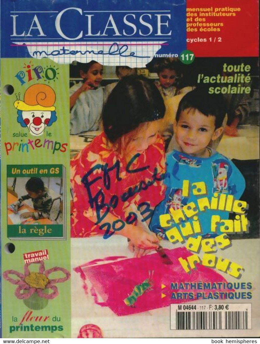 La Classe Maternelle N°117 De Collectif (2003) - 0-6 Years Old