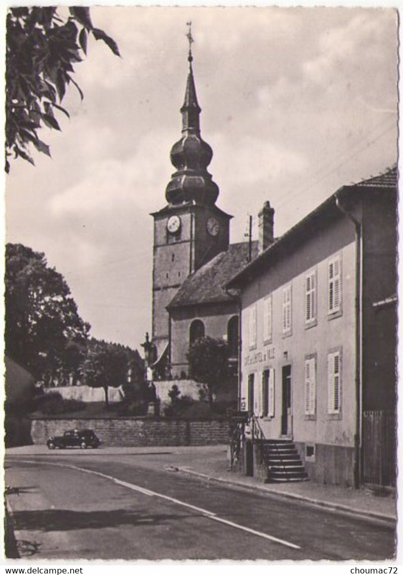 (88) 153, Provenchères, GF, Wettstein, L'église, Café De L'Hotel De Ville - Provencheres Sur Fave