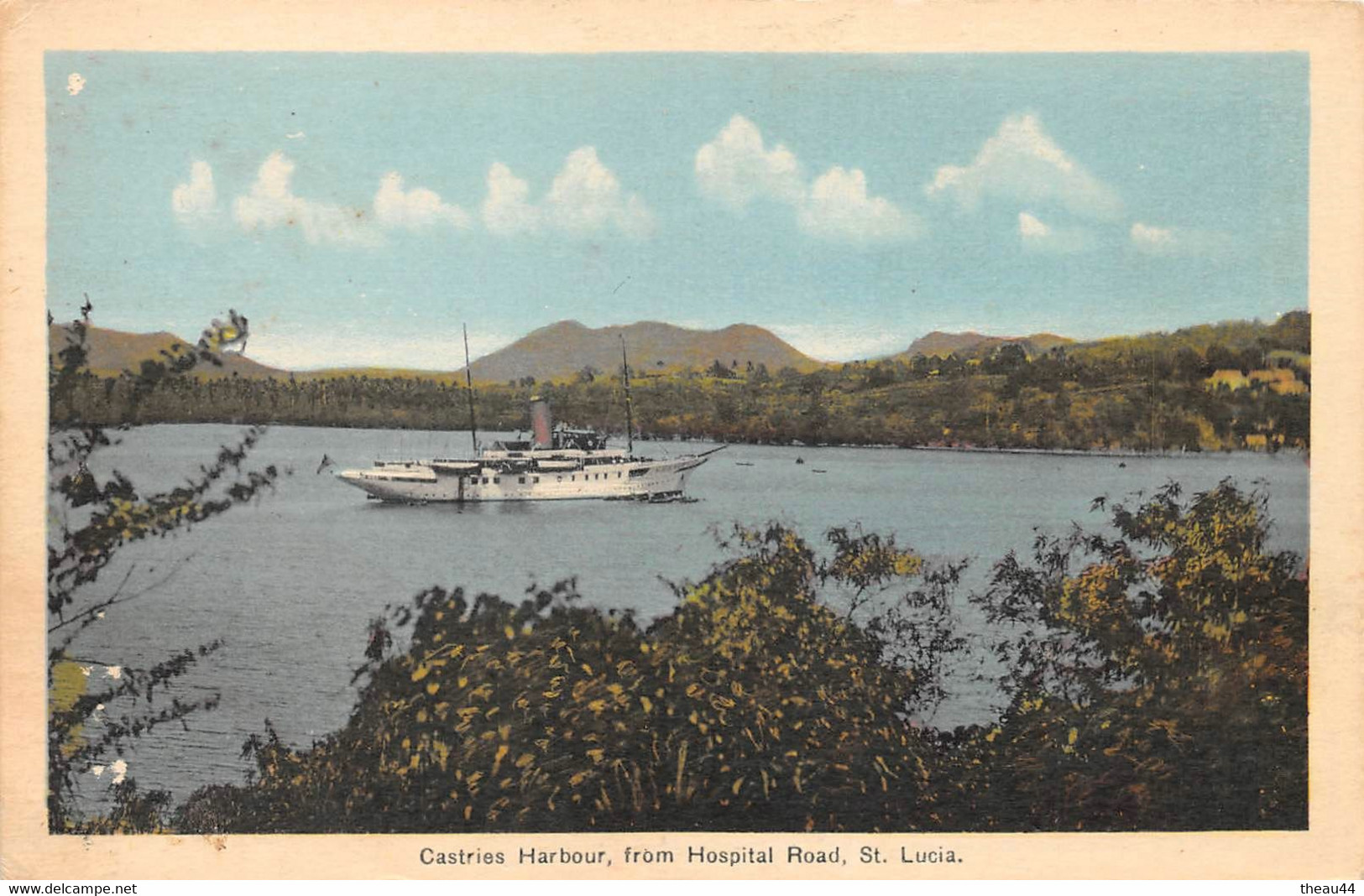 AMERIQUE   -   ANTILLES  -  SAINTE-LUCIE   -  Castries Harbour, From Hospital Road - Saint Lucia