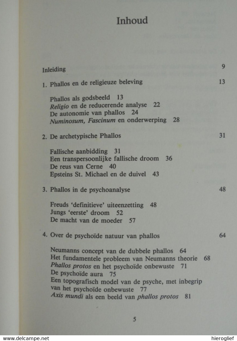 PHALOS De Spirituele Identiteit Van De Man - Door Eugène Monick Religie Archetypen Psychoanalyse Homo Sexualiteit Eros - Esoterik