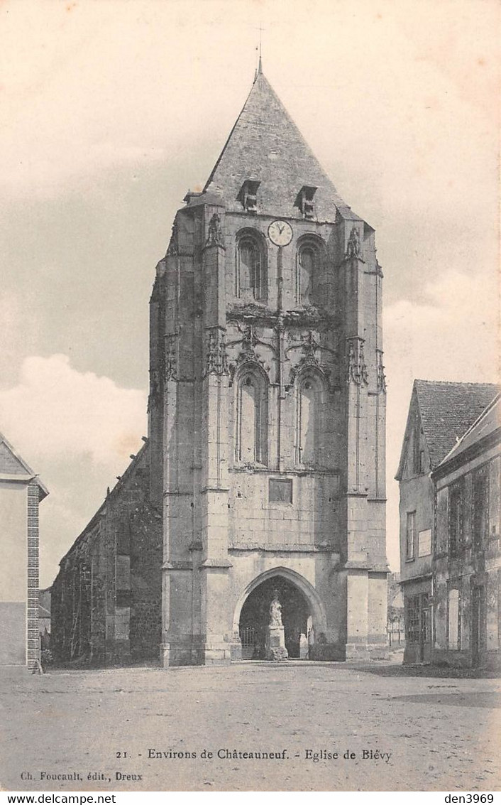 Eglise De BLEVY (Eure Et Loir) - Environs De Châteauneuf - Blévy