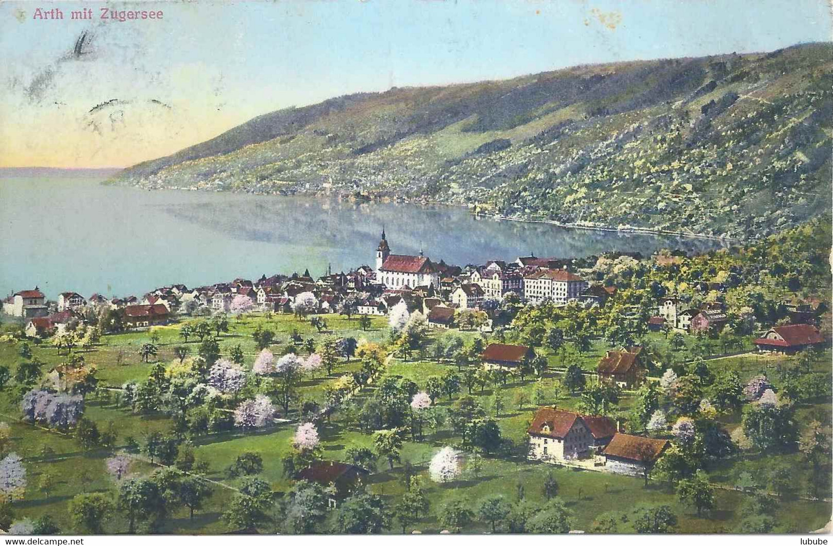 Arth Am See - Mit Zugersee         1913 - Arth