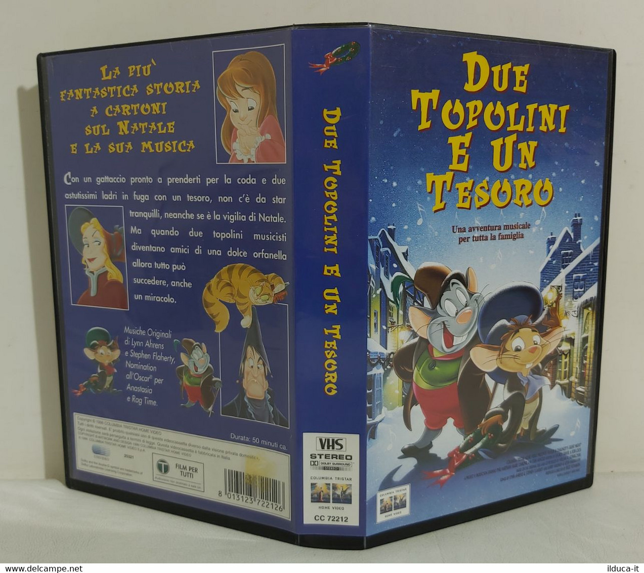 06262 VHS Columbia - DUE TOPOLINI E UN TESORO - Cartoons