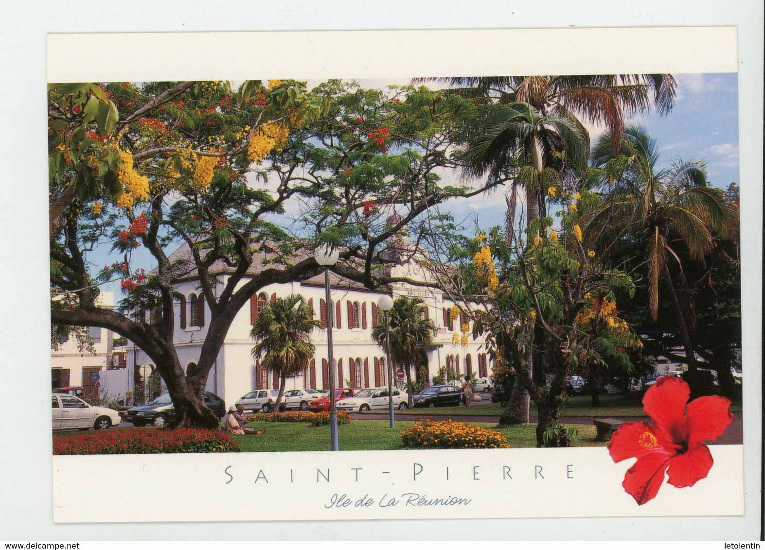 CPM: 974 - ILE DE LA REUNION - HOTEL DE VILLE DE SAINT PIERRE - Saint Pierre