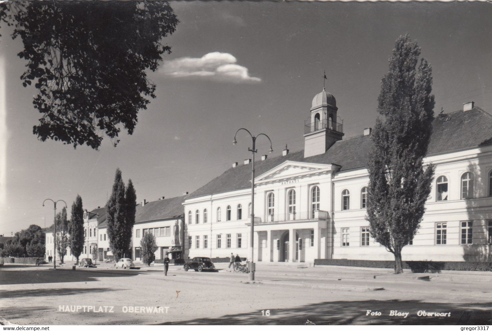 B1088) OBERWART - Hauptplatz Mit Alten AUTO DETAILS - - Oberwart