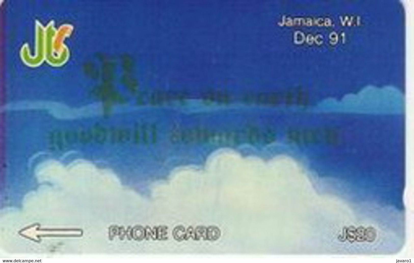 JAMAICA : 014E J$ 20 PEACE ON EARTH MINT - Jamaïque