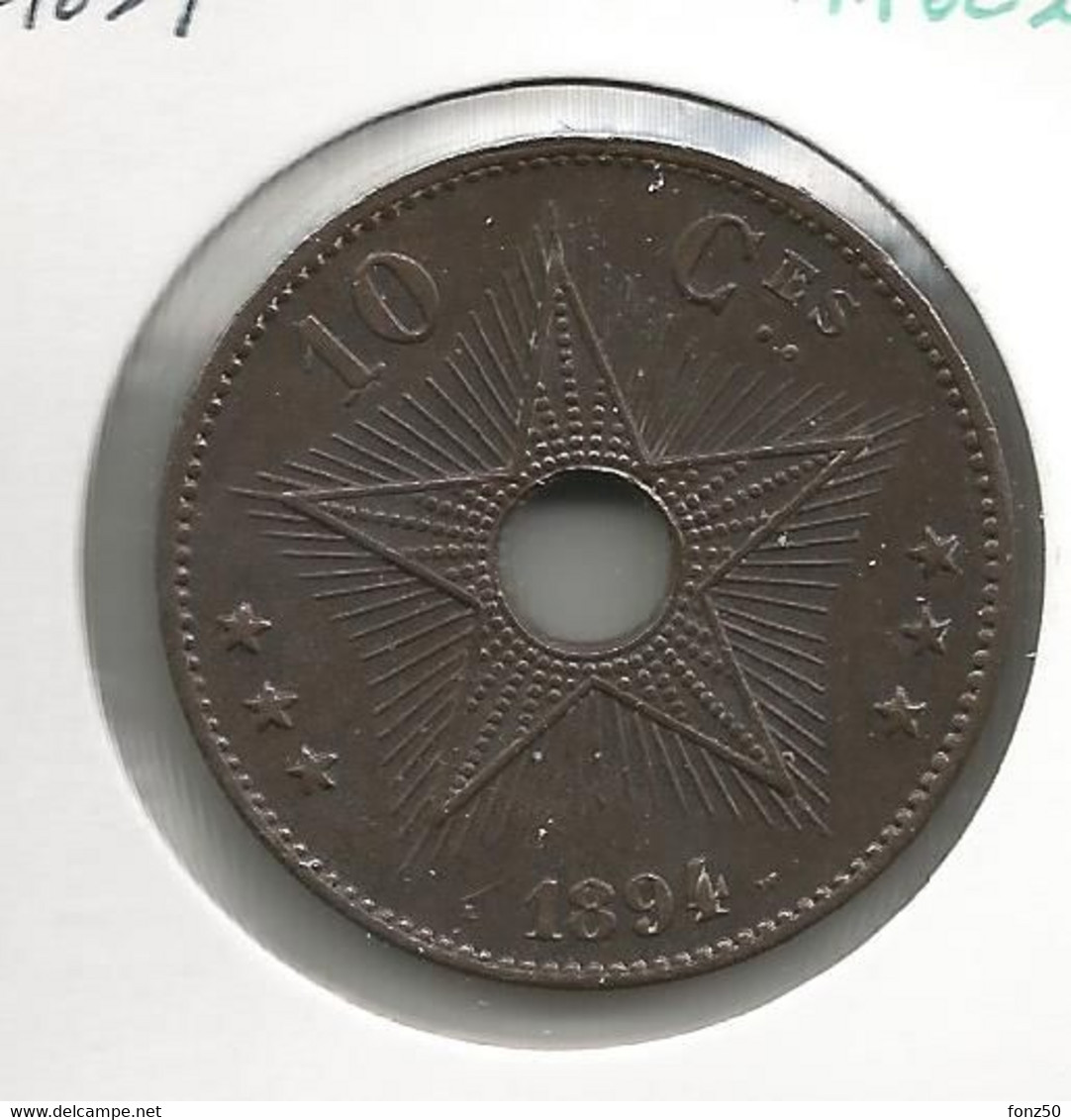 CONGO FREE STATE * 10 Cent 1894 * Prachtig * Nr 11002 - 1885-1909: Leopold II