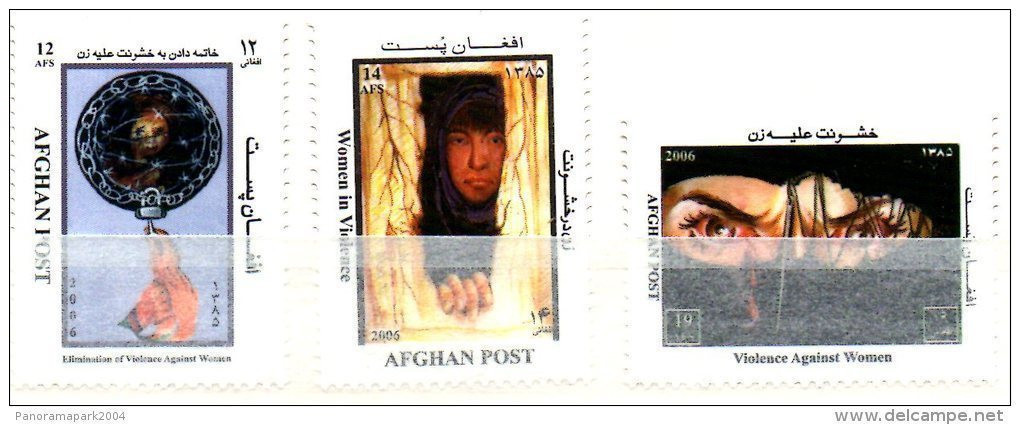 Afghanistan 2006 Elimination Of Violence Against Women Contres Les Violences Faites Aux Femmes Gegen Gewalt Gegen Frauen - Afghanistan