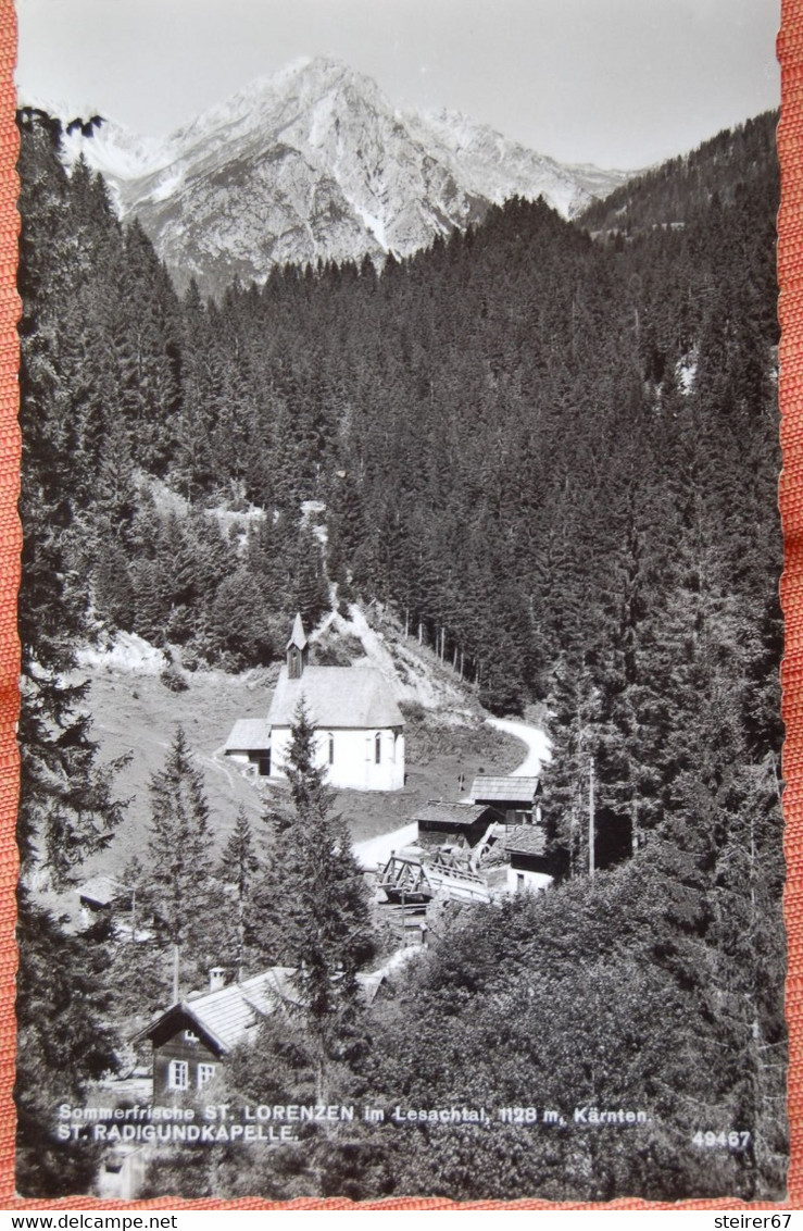 St. Lorenzen I.Lesachtal, St.Radigundkapelle, Gel - Lesachtal
