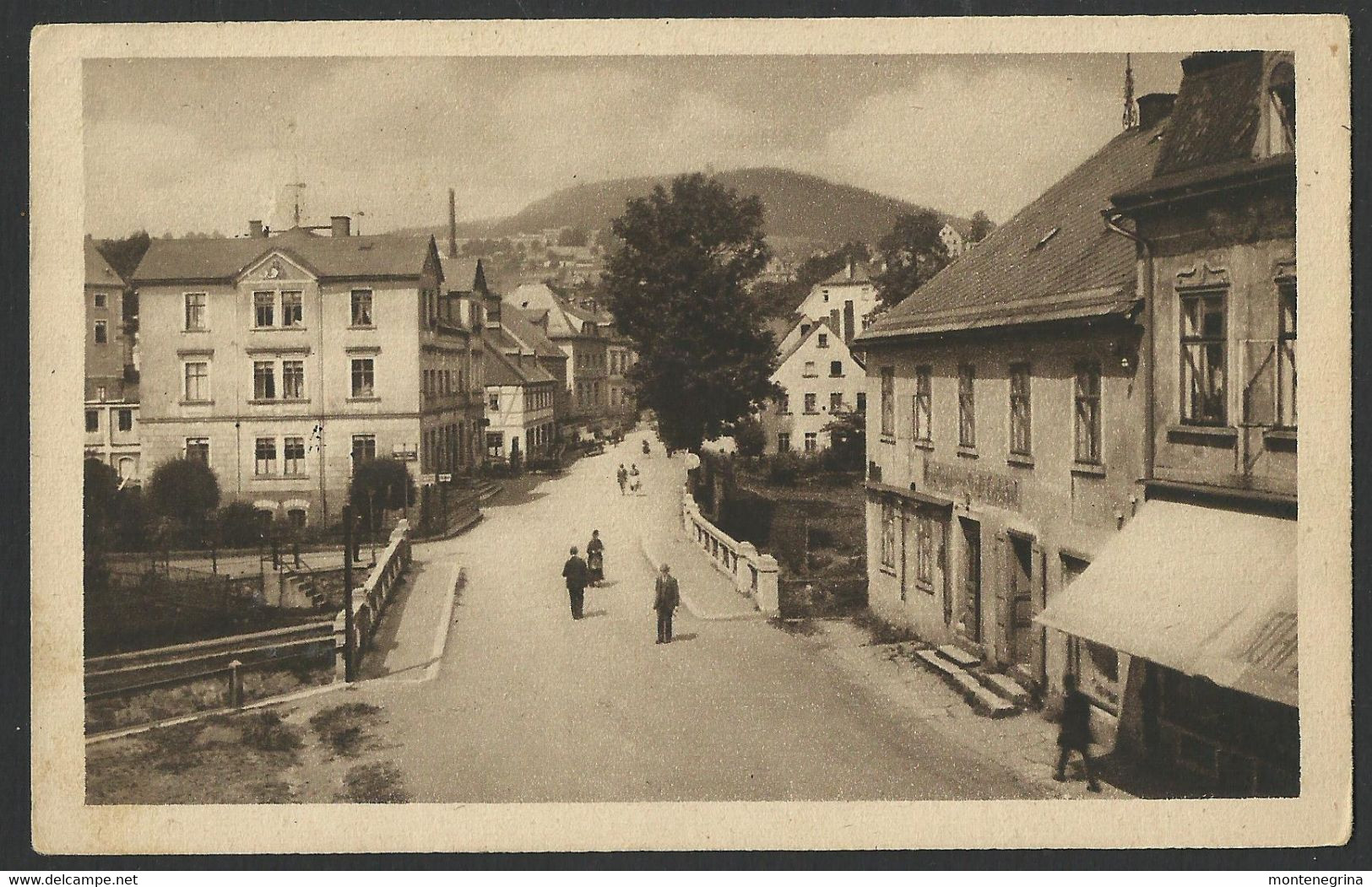 BARENSTEIN Bez. Chemnitz Grenzstrasse Old Postcard (see Sales Conditions) 06077 - Baerenstein