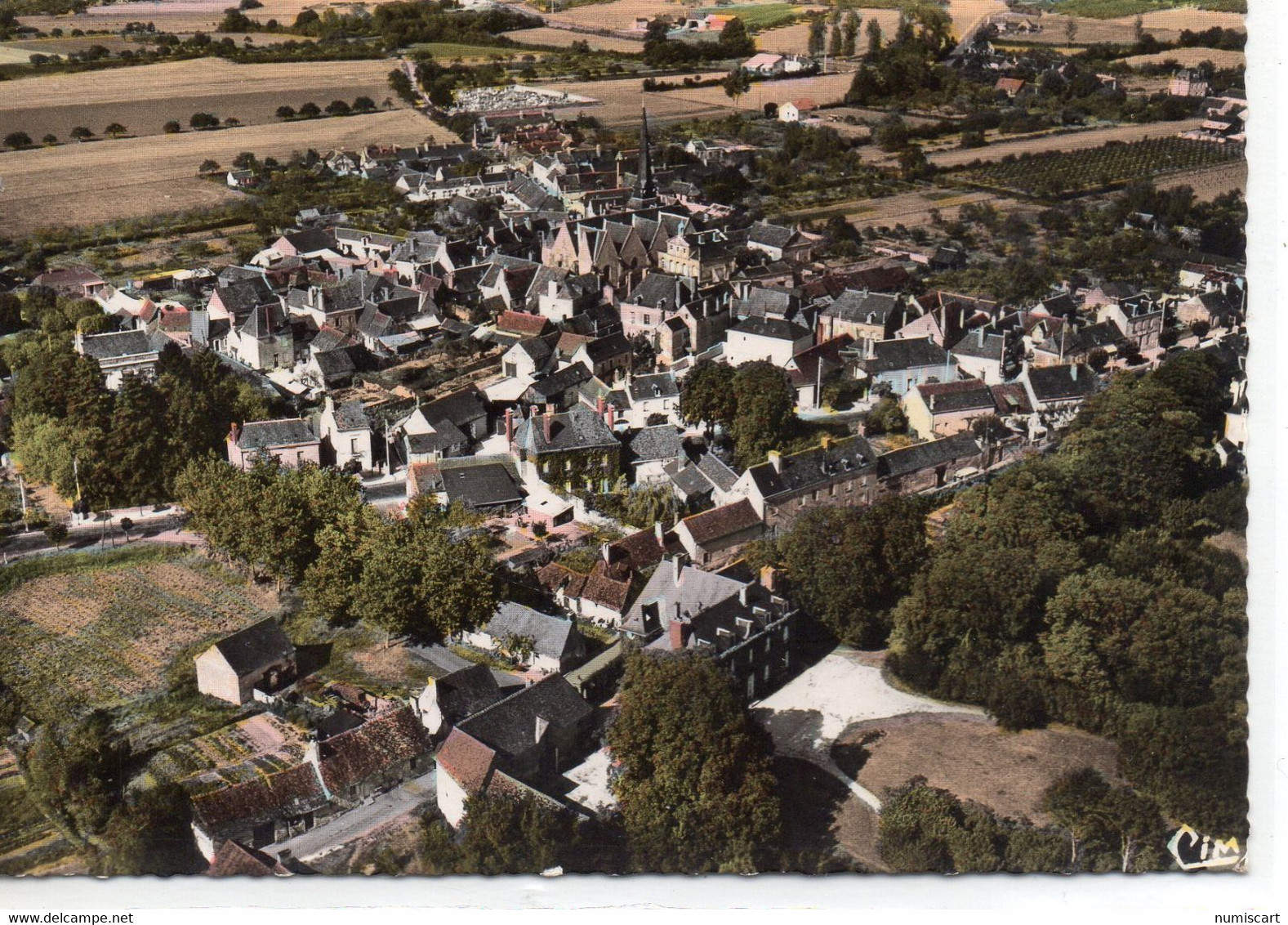 Neuillé-Pont-Pierre Belle Vue Aérienne Du Village - Neuillé-Pont-Pierre