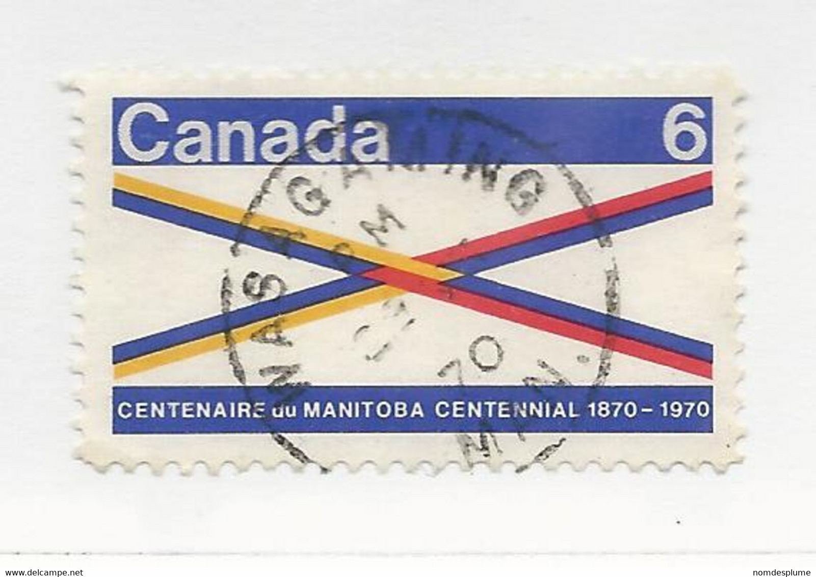 32678) Canada Postmark Cancel Manitoba MB Wasagaming - Postgeschiedenis