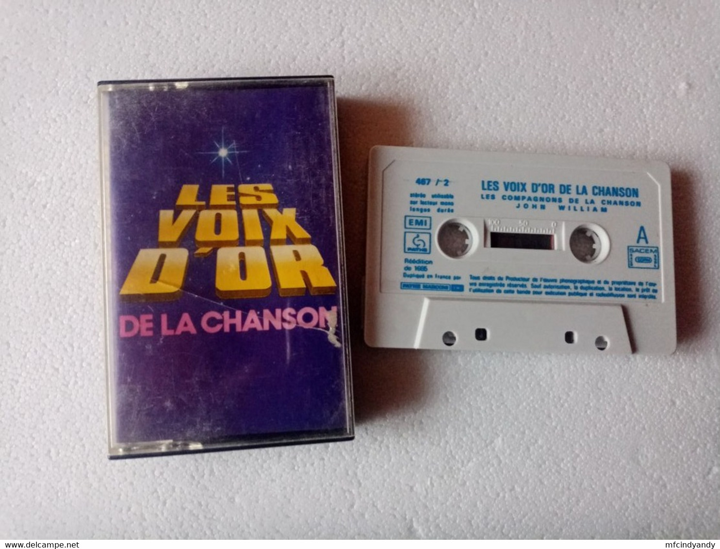 Cassette Audio - Les Voix D'or De La Chanson V. 2 - Cassettes Audio