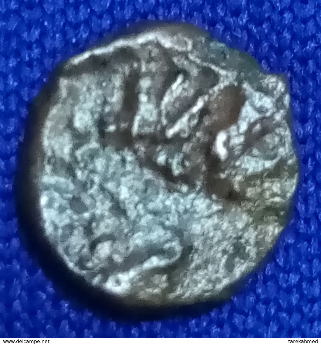 Kingdom Of Judea - Herodian Kings.Rare AE Half Prutah, King Herod I The Great (40-4 BC). . Gomaa - Orientalische Münzen