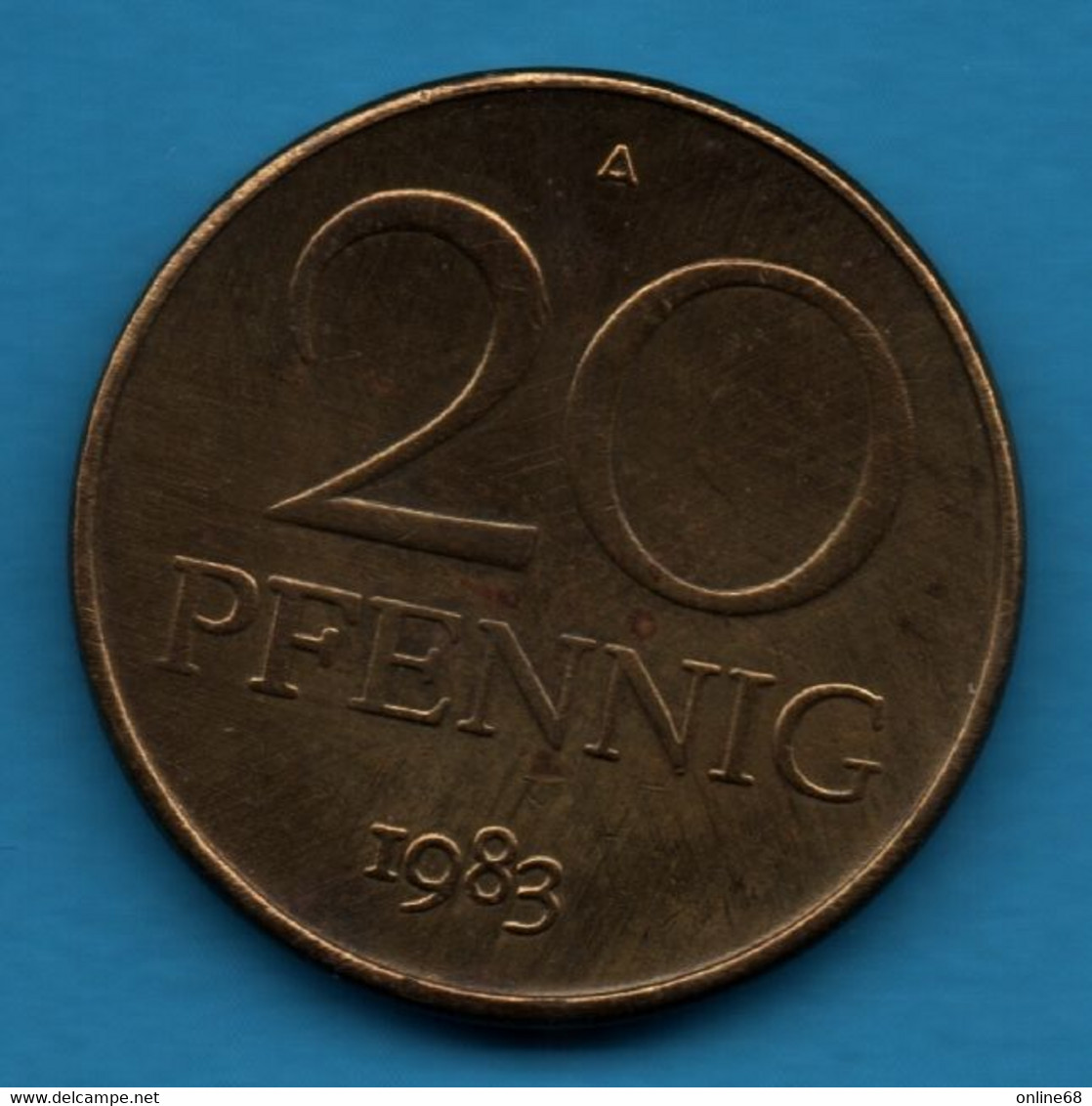 DDR RDA 20 PFENNIG 1983 KM# 11 - 20 Pfennig