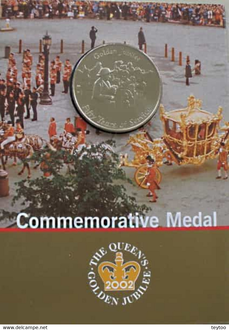 C2237# Reino Unido 2002. MD Golden Jubilee 2002 (BU) - Royal/Of Nobility