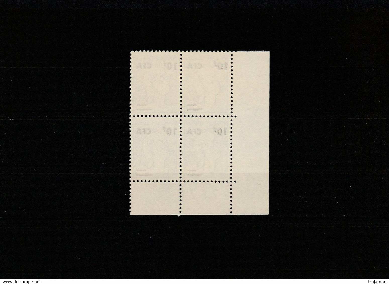 EX-PR-22-04 REUNION. BLOCK OF FOUR # 444. - Unused Stamps