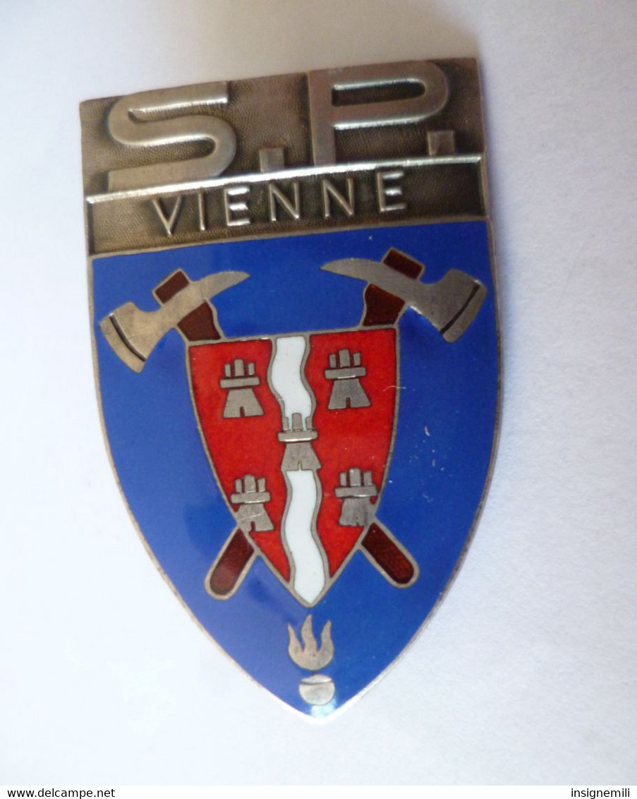 INSIGNE SAPEURS POMPIERS VIENNE - SP VIENNE - Email - Pompiers