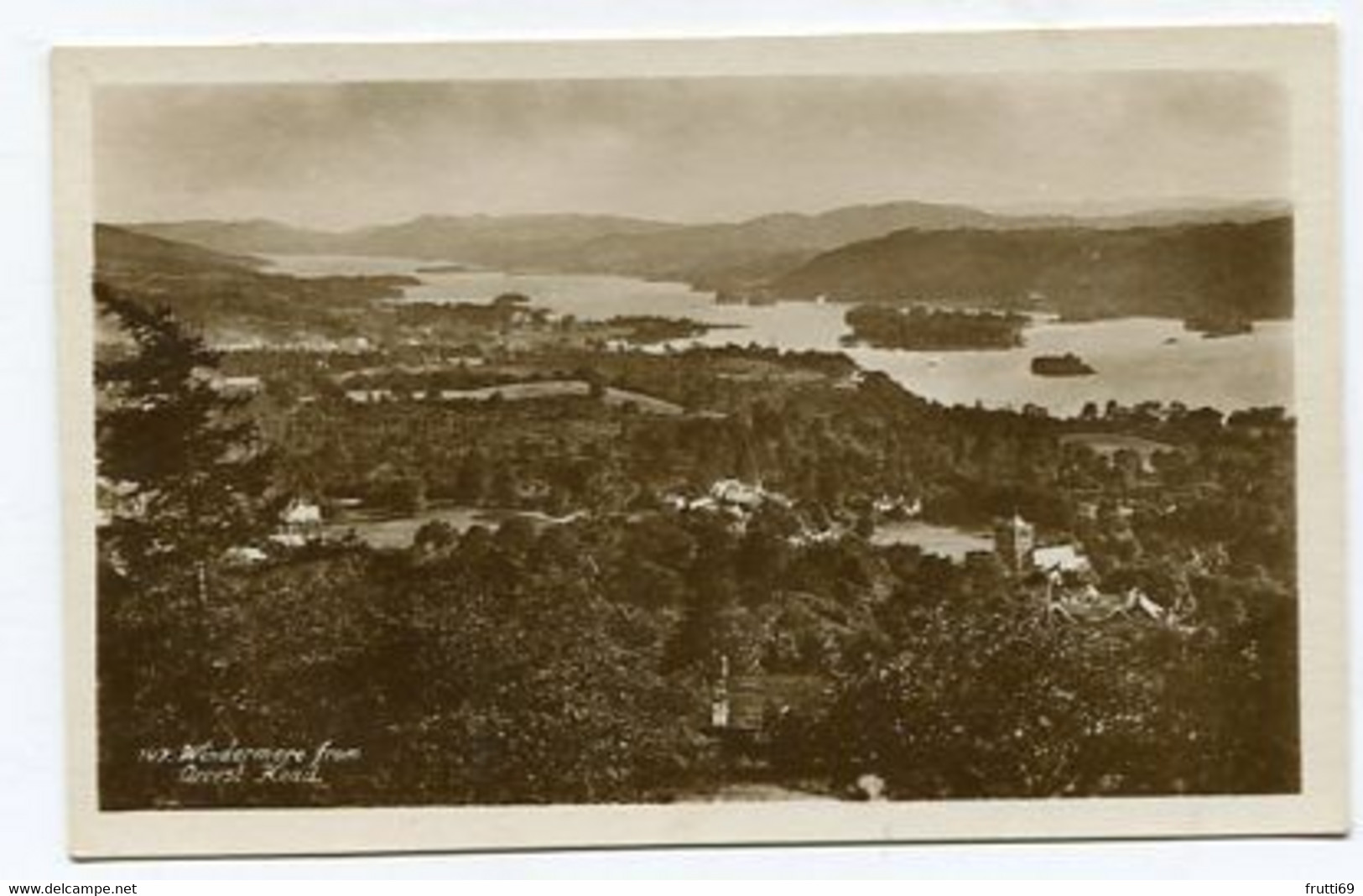 AK 048574 ENGLAND - Windermere From Orrest Head - Windermere