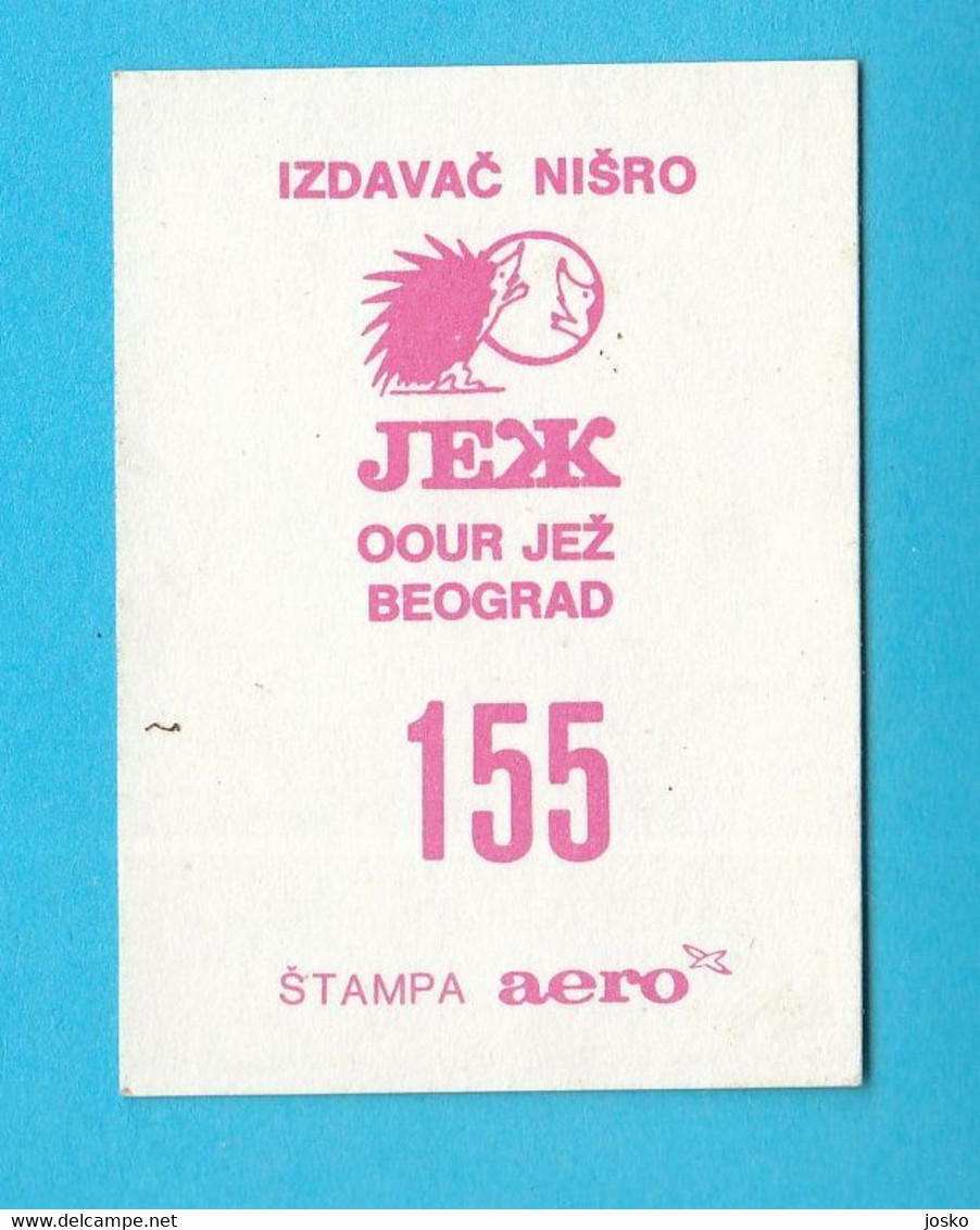 DRAZEN PETROVIC - Yugoslav Old Basketball Card 1980's * New Jersey Nets Brooklyn Nets Portland Trail Blazers NBA - 1980-1989
