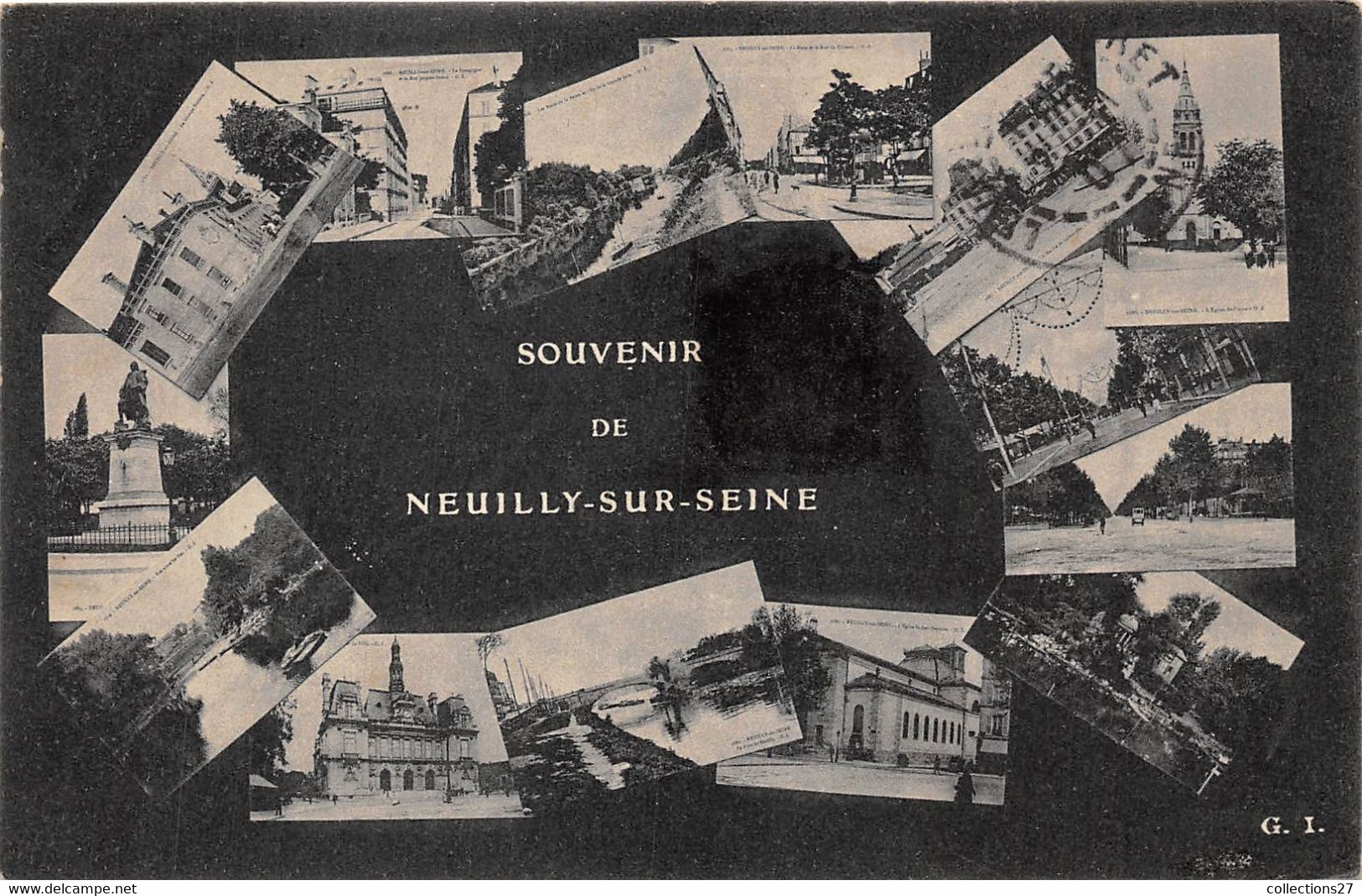 92-NEUILLY-SUR-SEINE- SOUVENIR DE NEUILLY MULTIVUES - Neuilly Sur Seine