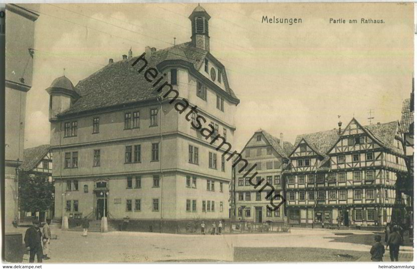 Melsungen - Rathaus - Verlag Heinr. Schmidt Melsungen - Melsungen