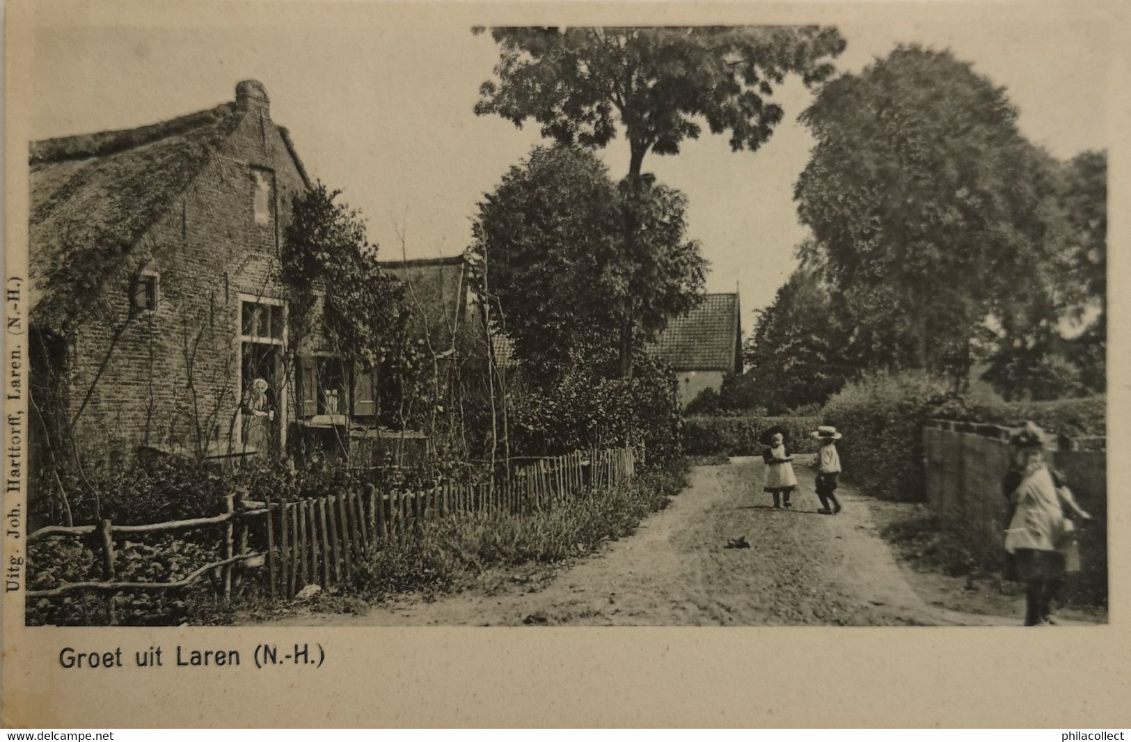 Laren (NH)  Groet Uit Ca 1900 - Laren (NH)